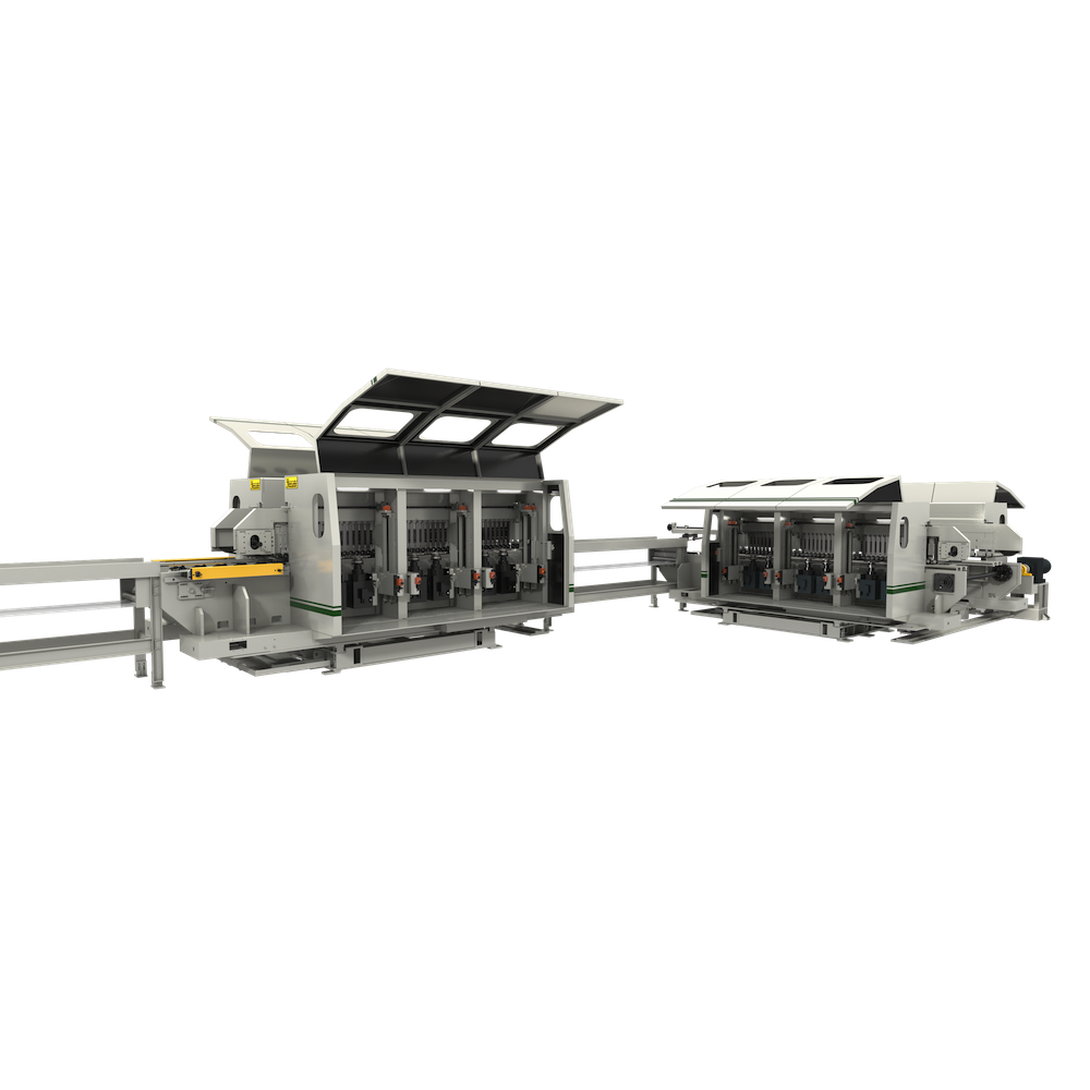 6+6 Axis Double End Tenoner Line